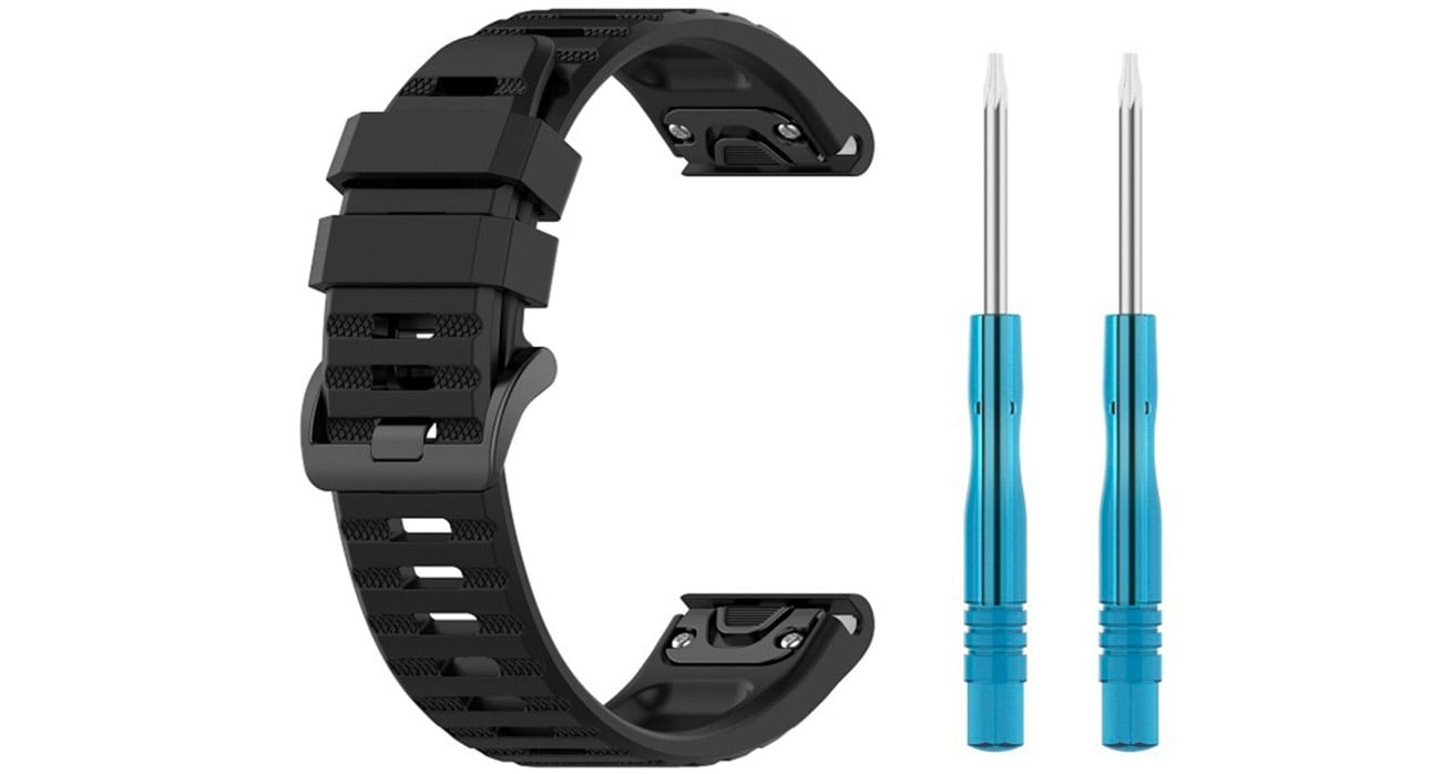 Pasek FIXED Silicone Strap zapięcie