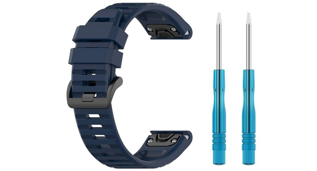 Pasek FIXED Silicone Strap zapięcie