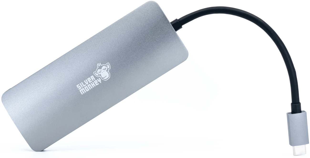 Silver Monkey USB-C do HDMI/USB 3.0 + Power Delivery