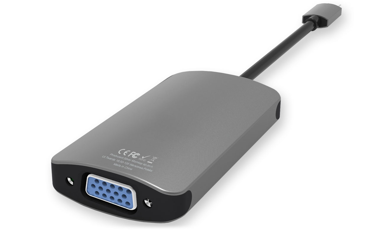 4K Bildqualität mit dem Adapter SILVER MONKEY USB C zu HDMI VGA