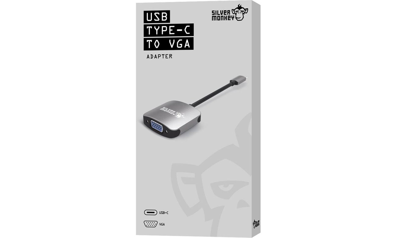 Silver Monkey USB-C do VGA