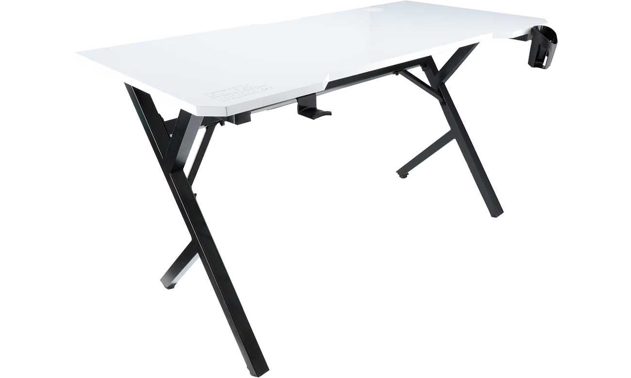 Biurko gamingowe Silver Monkey GD-120 RGB Białe