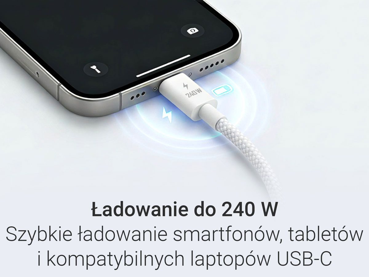 Kabel Core USB-C - USB-C 240 W