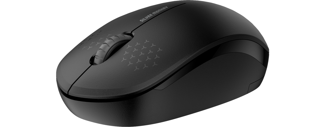 Mysz bezprzewodowa Silver Monkey Wireless Silent Mouse