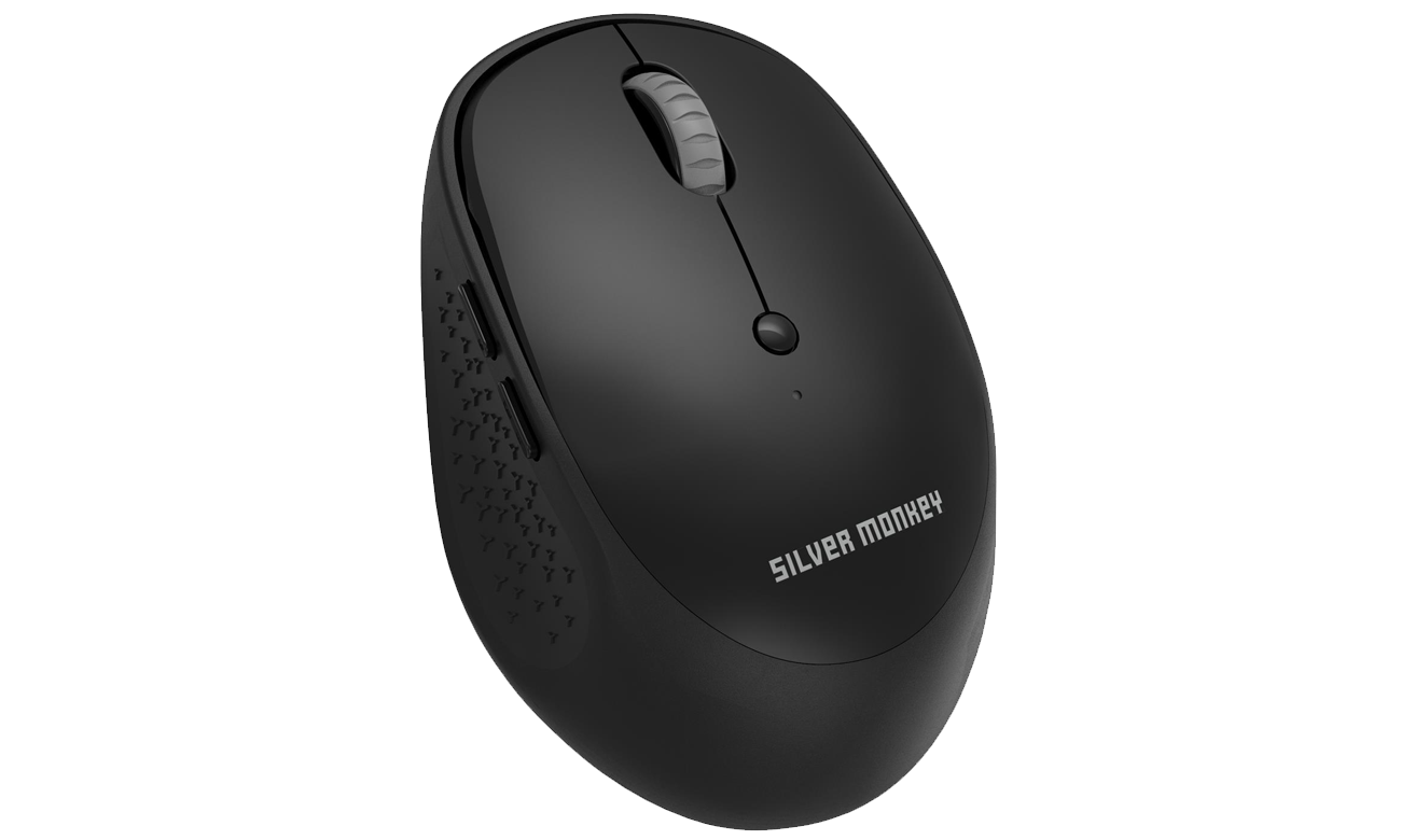 mysz bezprzewodowa Silver Monkey M90 Wireless Comfort Mouse Black Silent