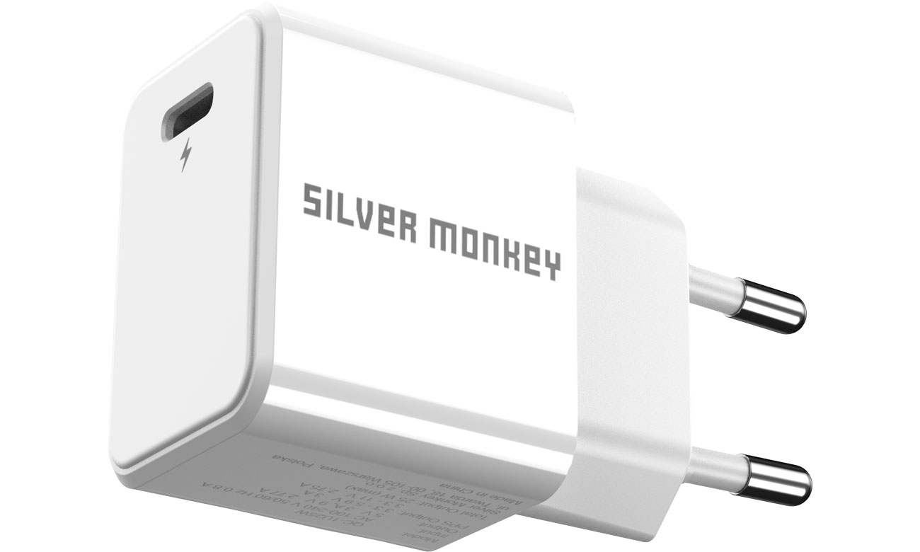 Silver Monkey 25W USB-C PD (mini) ładowarka