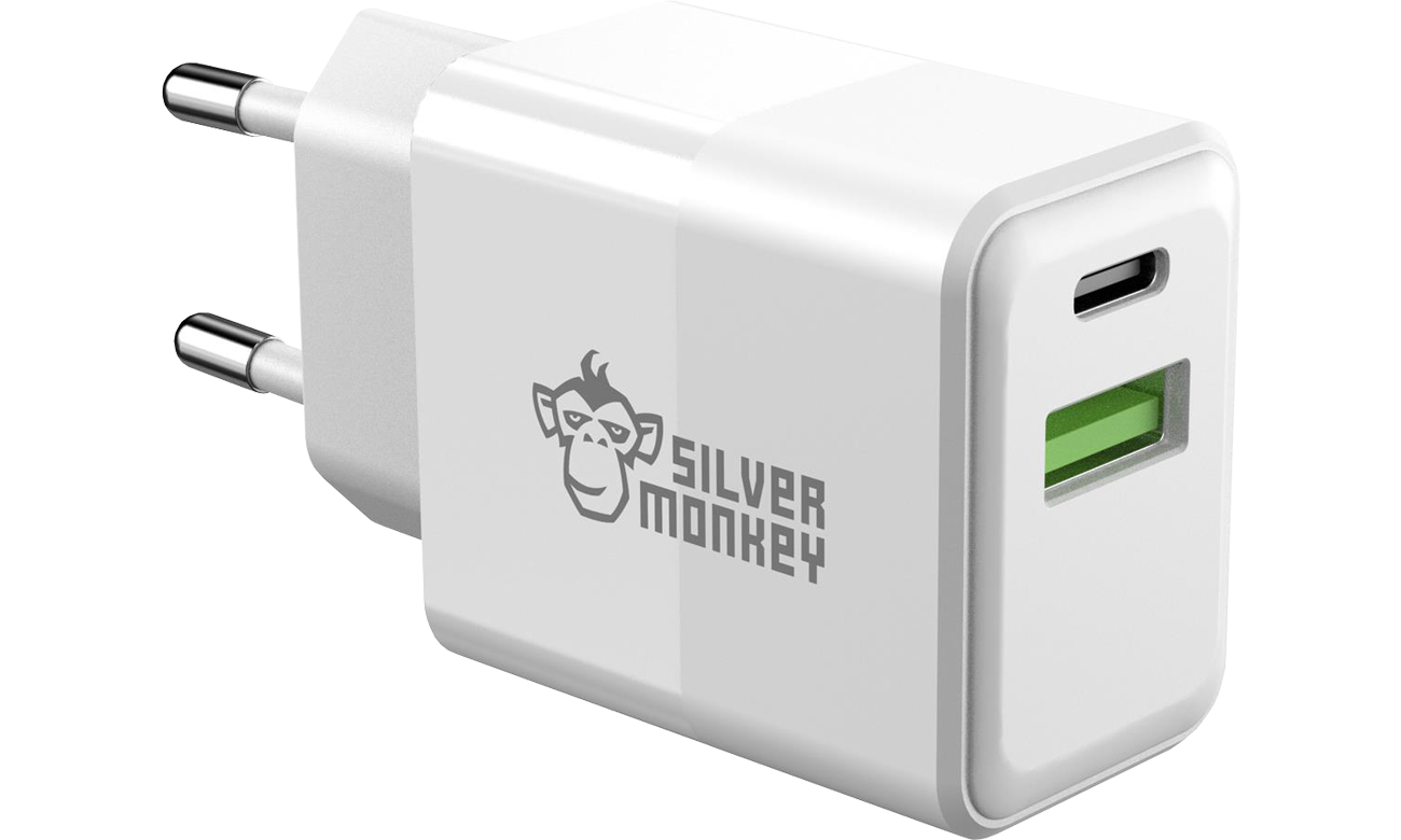 Silver Monkey Ładowarka sieciowa 20W