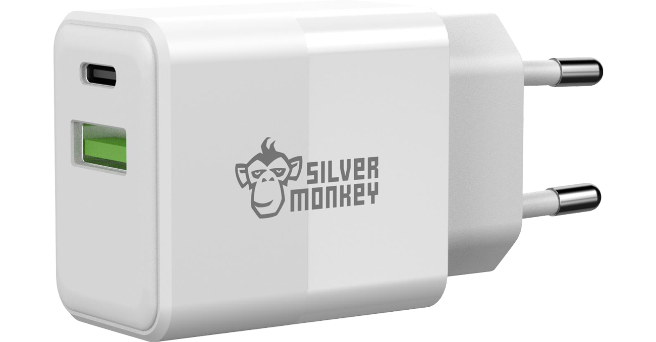 Silver Monkey Ładowarka sieciowa 20W