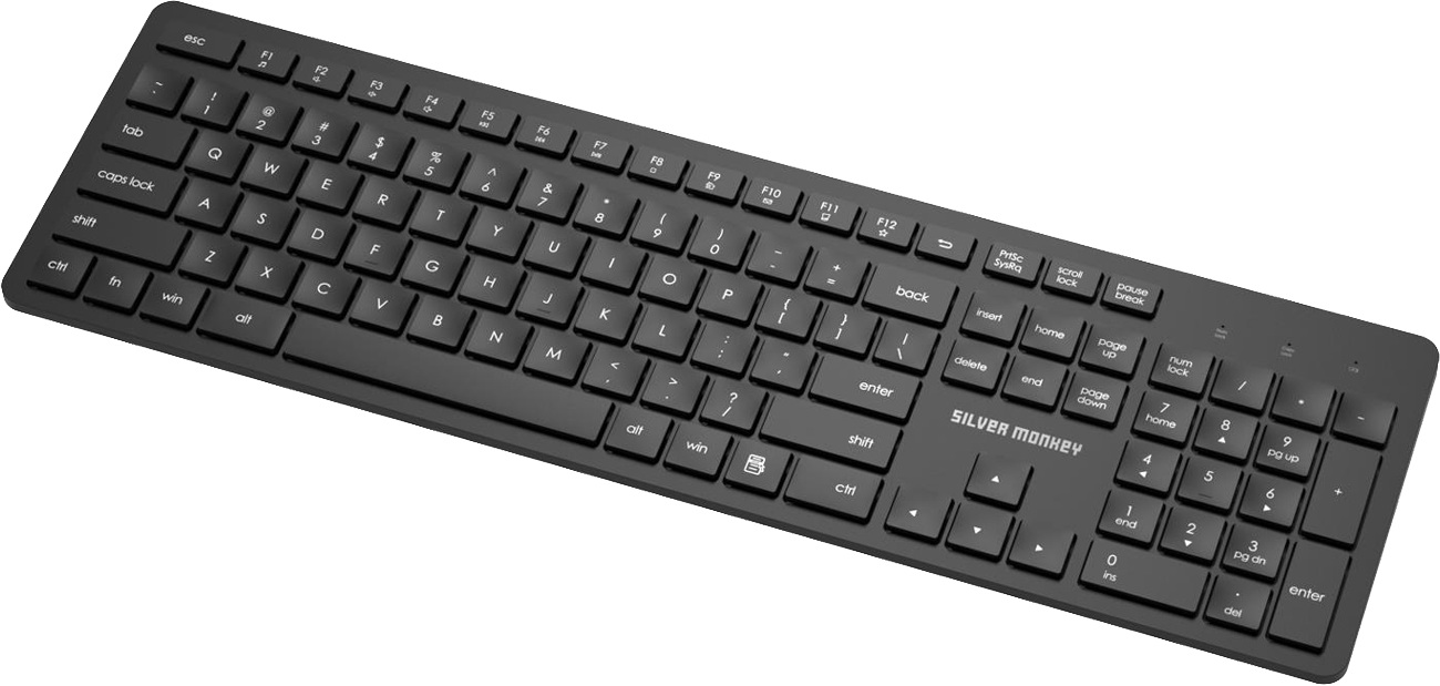 Silver Monkey X K41 Wireless slim keyboard