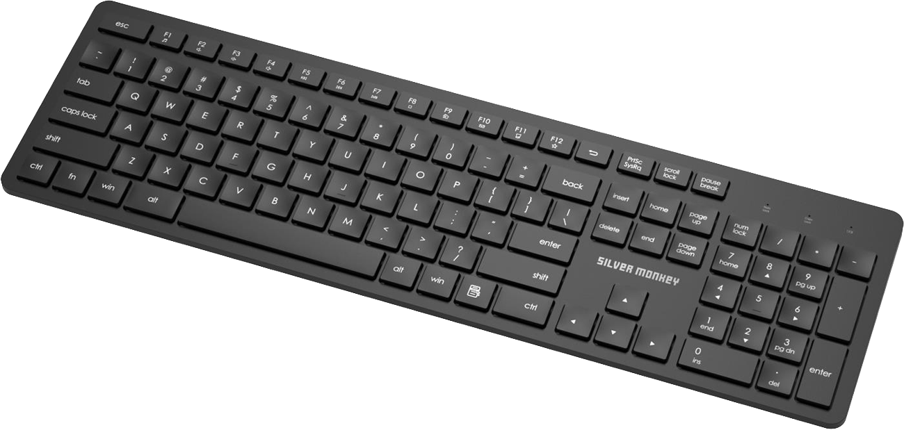 Silver Monkey X S41 Kabelloses Tastatur und Maus set