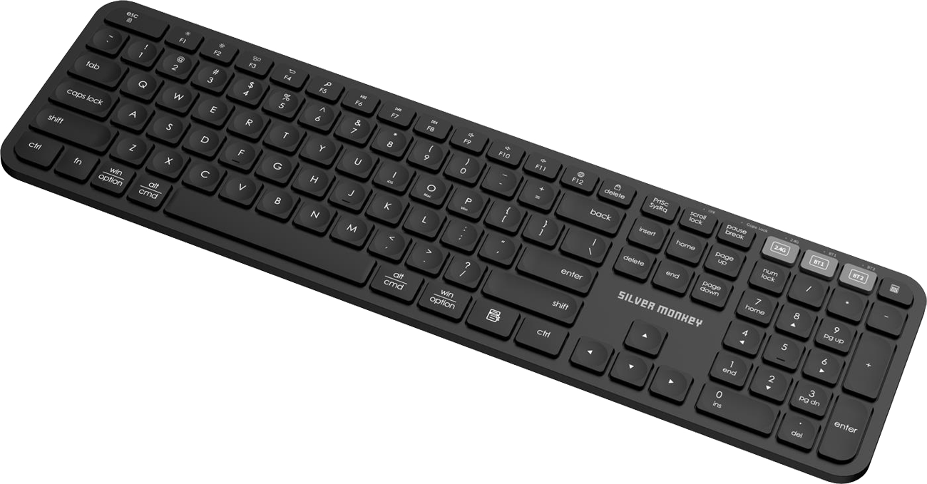 Silver Monkey K90 Wireless premium business keyboard