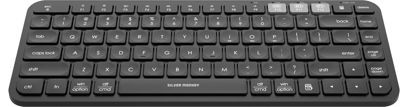 Silver Monkey X K90m Wireless premium business keyboard