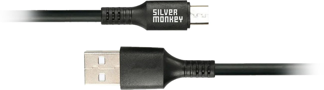 Silver Monkey X USB-A zu Micro-USB Kabel 0,5m