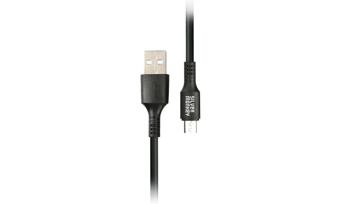 Silver Monkey X USB-A zu Micro-USB Kabel 0,5m