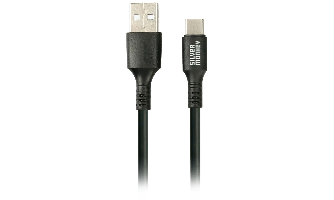 Silver Monkey X USB-A auf USB-C 3m Kabel