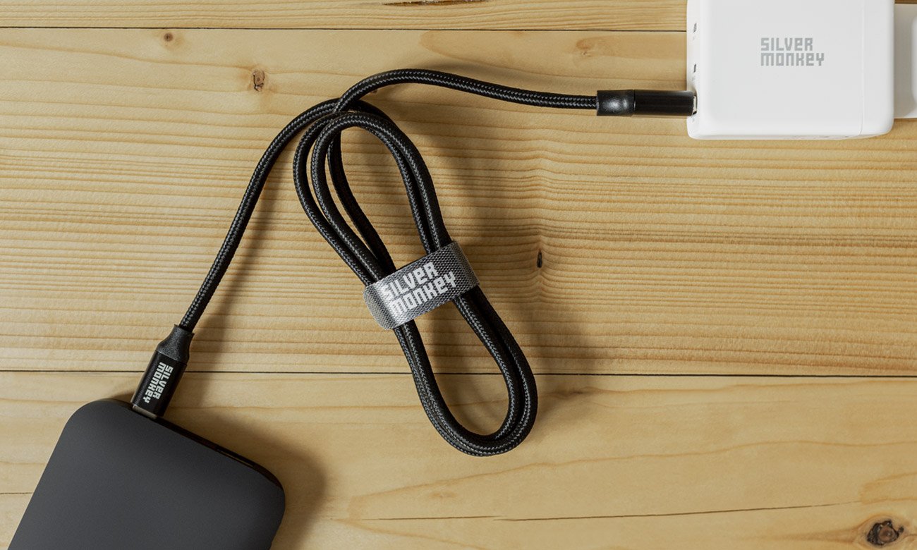 Silver Monkey X USB-A auf USB-C 2m 45W Kabel