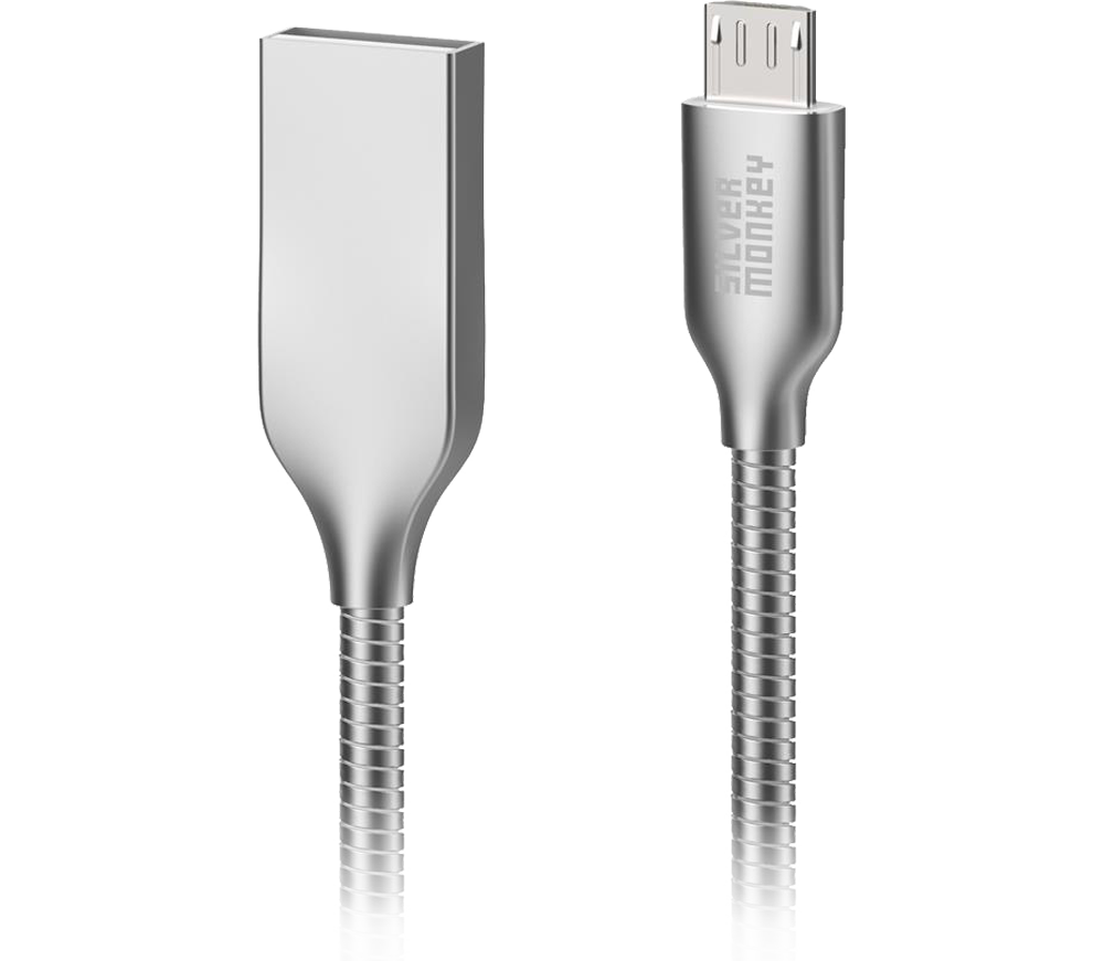 Silver Monkey X USB-A - Micro USB Kabel 1m