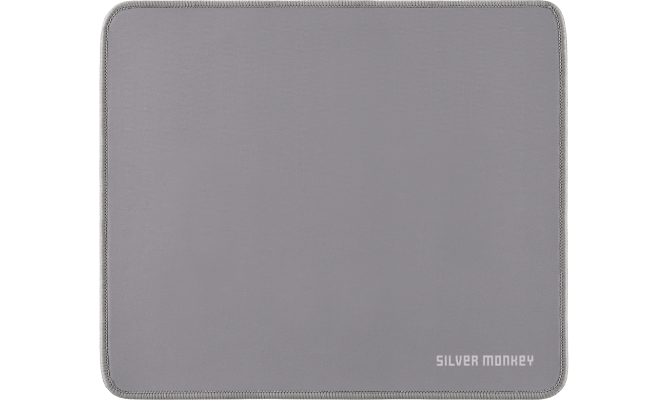 Podkładka pod mysz M różowa Silver Monkey widok ogólny