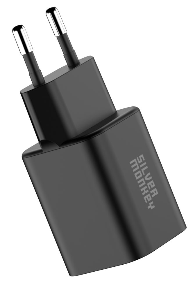 Silver Monkey X GaN 35W USB-C PD, USB-A QC B Netzladegerät