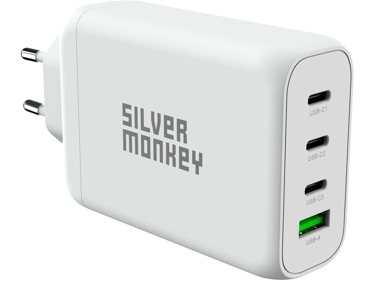 Silver Monkey Netzladegerät GaN 140 W Netzteil