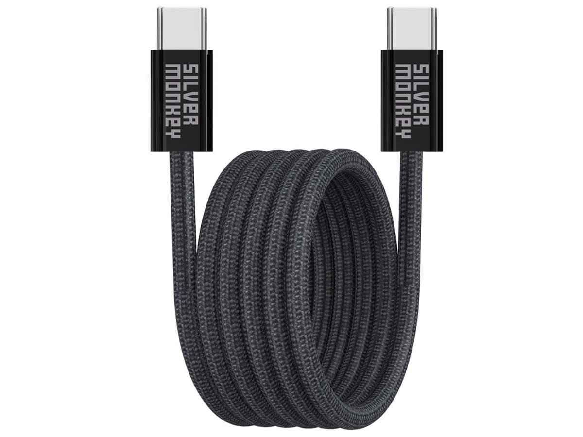 Kabel magnetyczny USB-C 100W 2m czarny