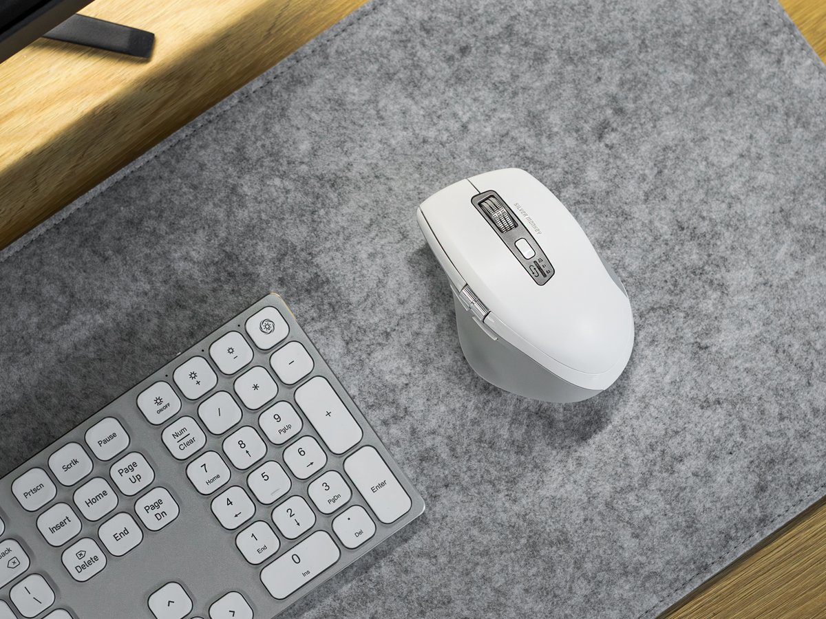 Silver Monkey Business Wireless Comfort Mouse Silent