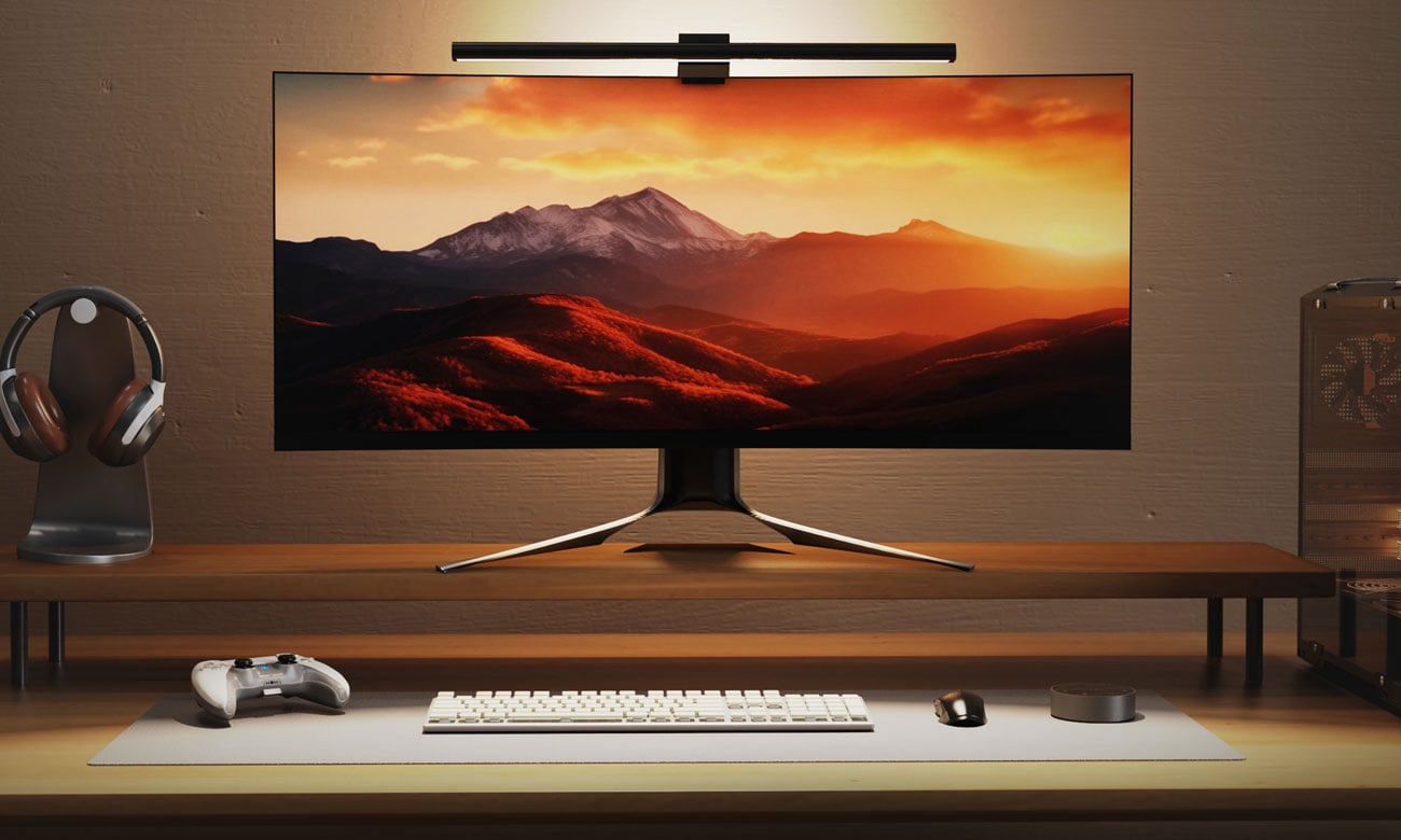 Lampka na monitor Silver Monkey LB300