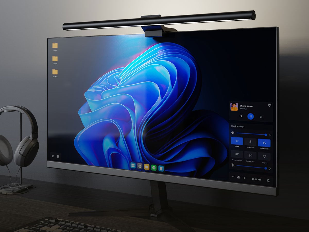 Lampka na monitor Silver Monkey LB300