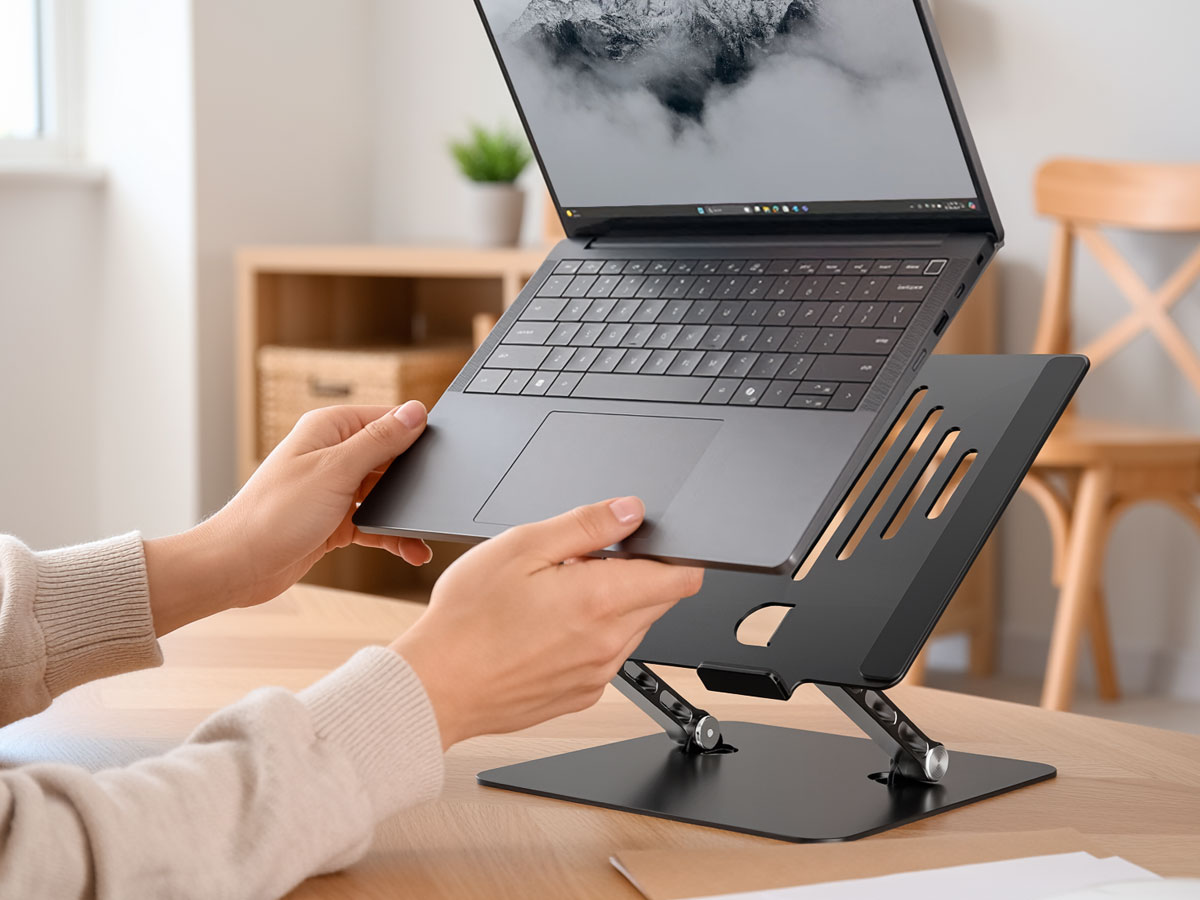 Aluminiowa podstawka pod laptopa Ergo Fix