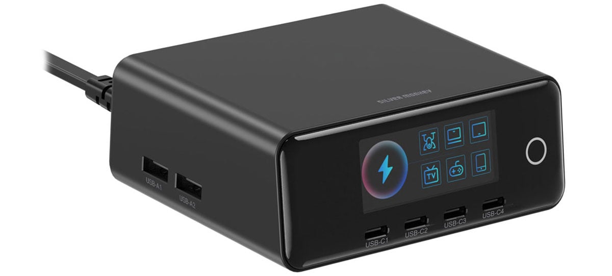 Ładowarka Gan Pro Desk 240W PD Czarna