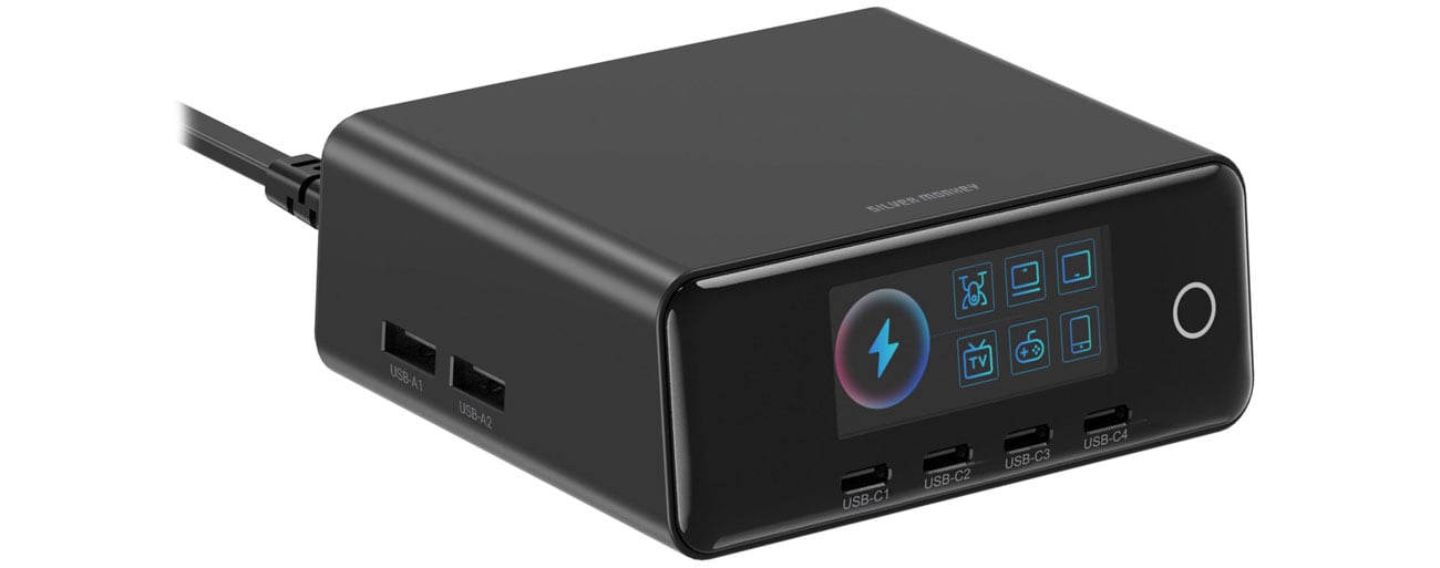 Ładowarka Gan Pro Desk 240W PD Czarna