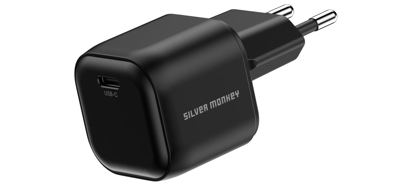 Silver Monkey Ładowarka GaN Smart Uno 100W Biała