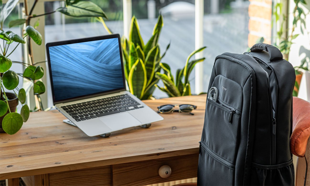 Plecak na laptopa Silver Monkey Modern Backpack 17,3 tył