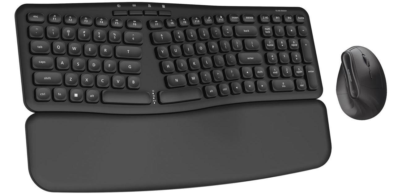 Fotel biurowy Silver Monkey SMO-750 - Widok od przodu pod kątem