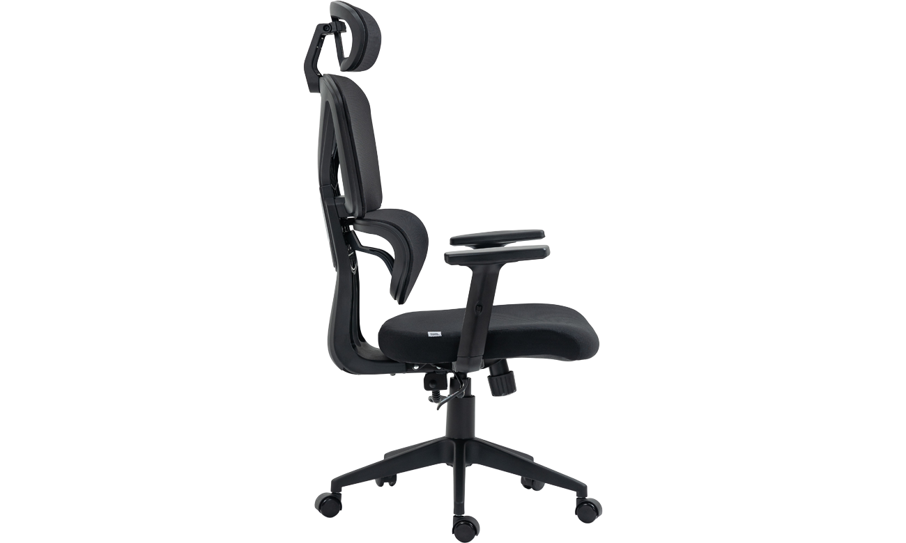 Fotel biurowy Silver Monkey SMO-750 - Widok z boku