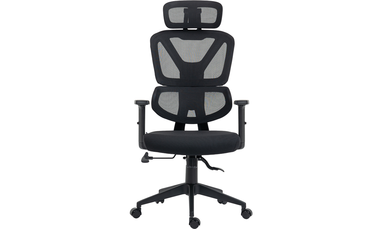 Fotel biurowy Silver Monkey SMO-750 - Widok od przodu