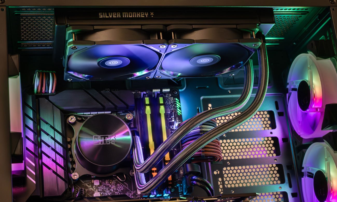 Silver Monkey X SNOWY BLACKOUT 240 2x120 mm