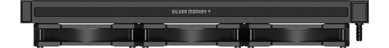 Silver Monkey X SNOWY ARGB 360 3x120 mm