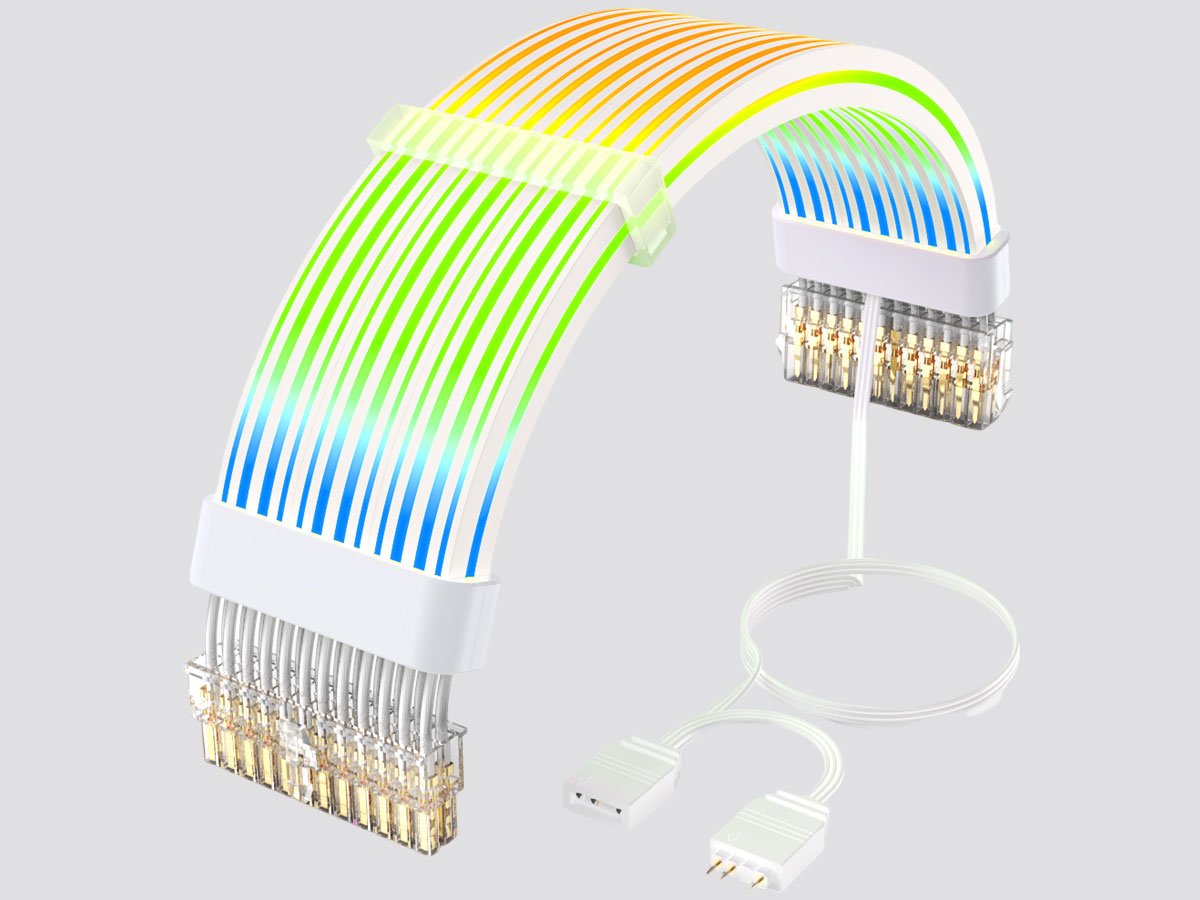 Rigel 24pin 360-RGB White
