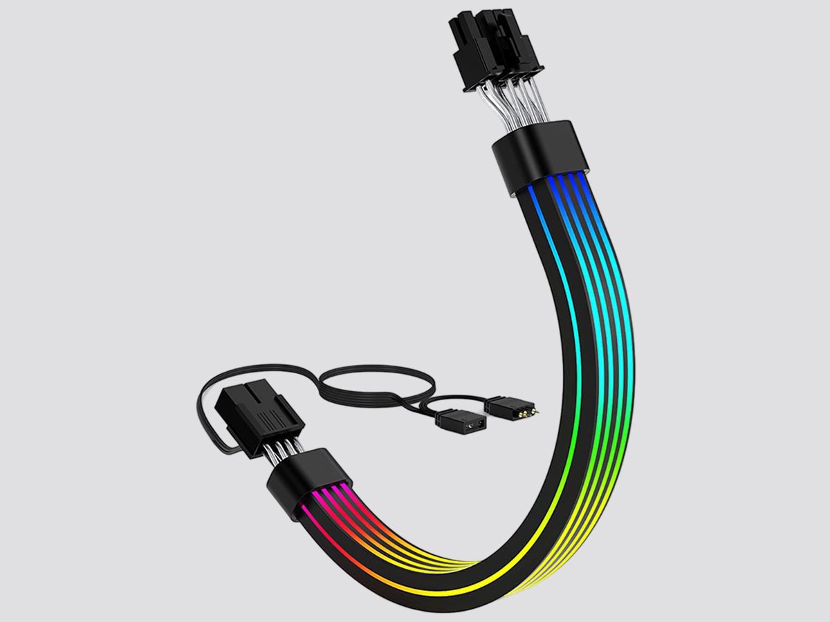 Rigel 8pin 360-RGB Black