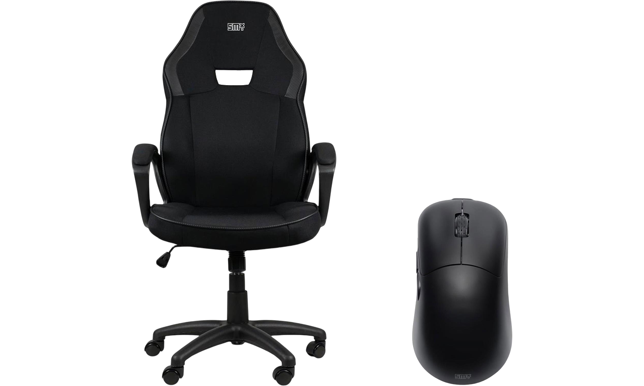 Fotel gamingowy Silver Monkey X Katla SMXG026 - Widok od przodu pod kątem
