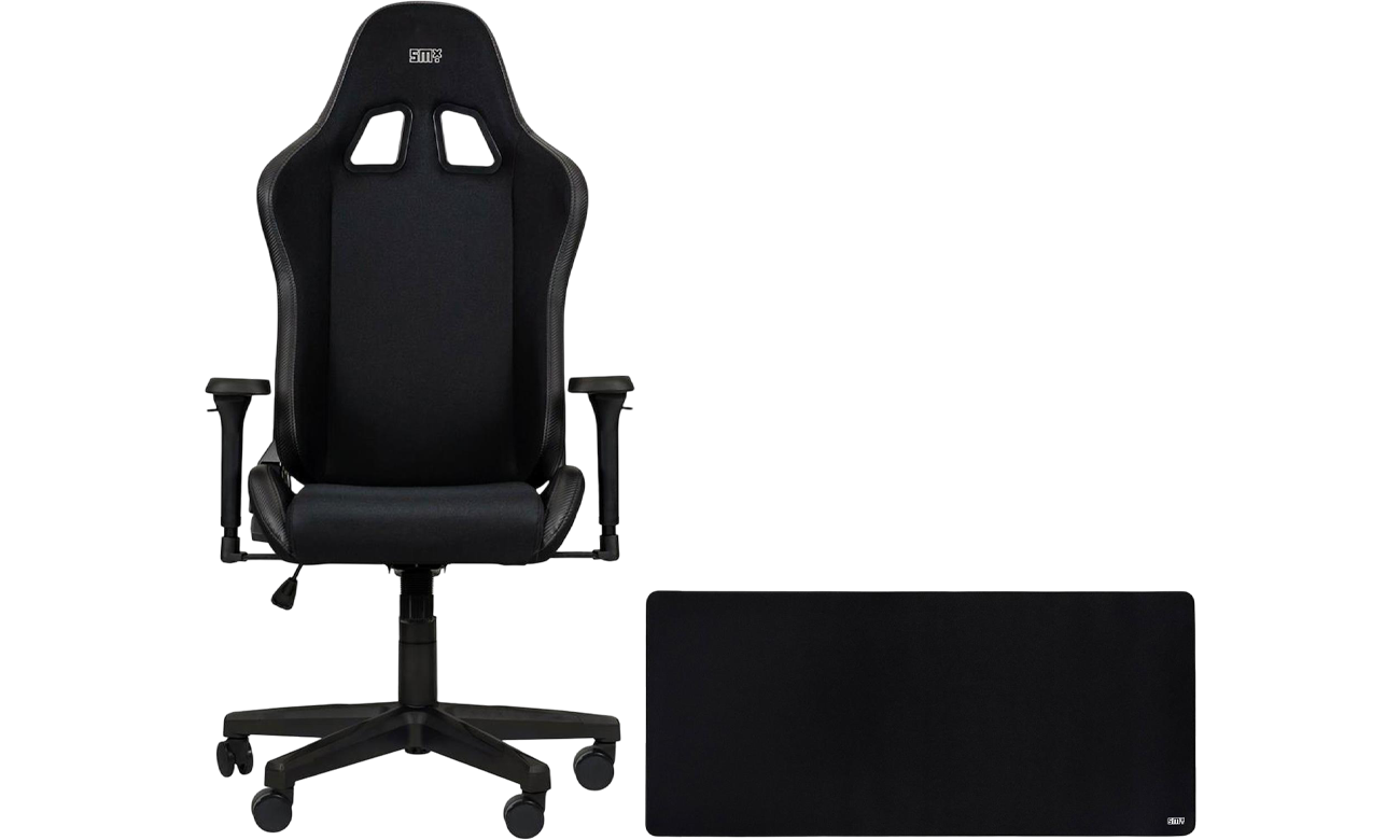 Fotel gamingowy Silver Monkey X Deriba SMXG028 - Widok od przodu pod kątem