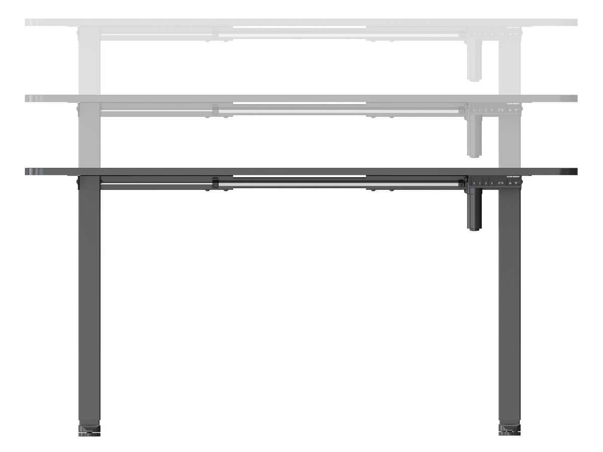 Stelaż elektryczny Silver Monkey EDF-180 Black - Łatwa regulacja wysokości