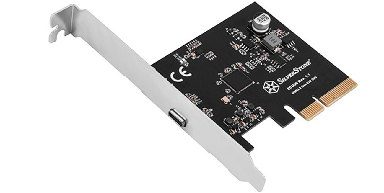 Karta rozszerzeń SilverStone USB-Typ-C 3.2 Gen 2x2