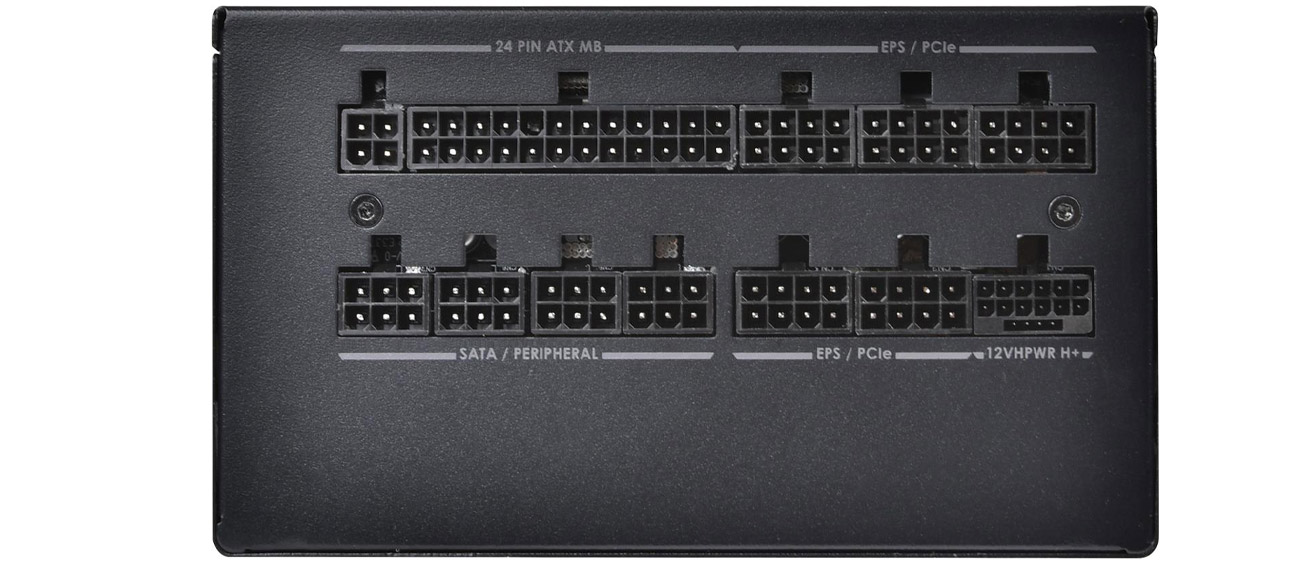 SilverStone Hela 850W okablowanie