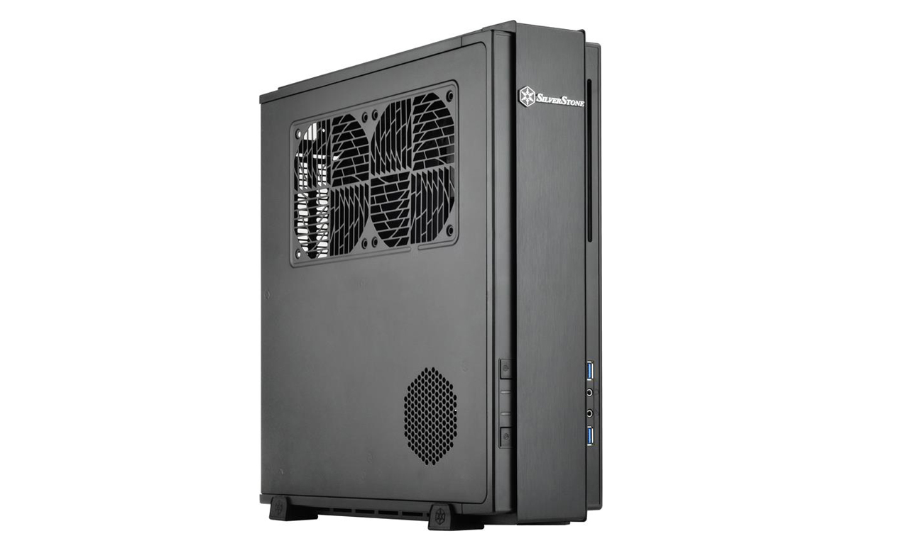 Obudowa do komputera SilverStone MILO HTPC czarna SST-ML07B