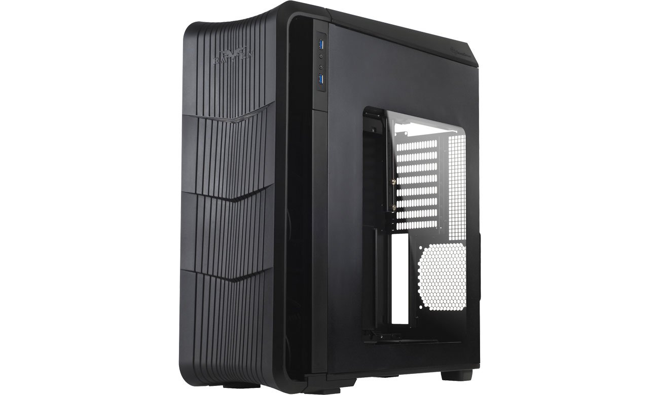 Obudowa komputerowa SilverStone RAVEN RV04 USB 3.0 SST-RV04B-W