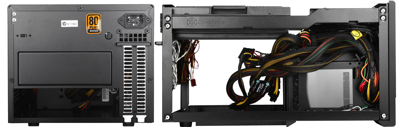 SilverStone SUGO 600W SST-SG07B Wnętrze