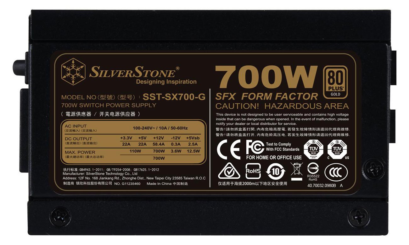 Zasilacz do komputera SilverStone SX700 700W