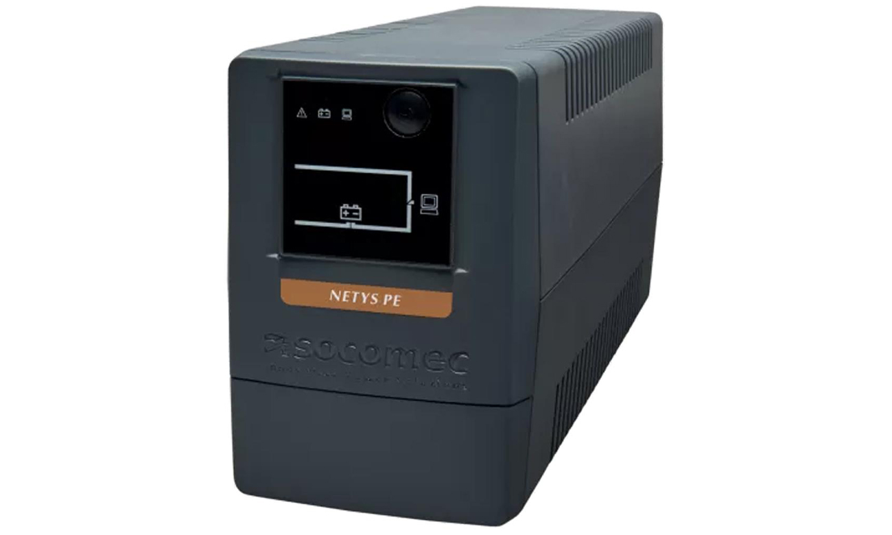 Zasilacz awaryjny UPS Socomec Netys PE (850VA/480W, 4x IEC, RJ, USB)